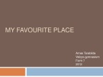 My favourite place 1