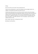 Informal letter