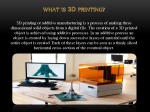 3D Printing anglų skaidrės 2