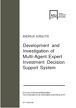 Development of Multi-Agent Investment System