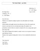 The formal thank you letter