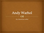 Andy Warhol presentation 1