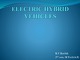 Electric hybrid vehicles