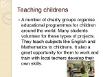 Voluntourism 3
