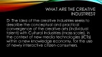Creative industries 2
