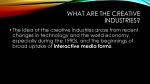 Creative industries 3