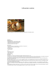 Lithuanian cuisine 1