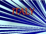 Italy skaidrės anglų kalba 1