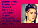 Justin Bieber skaidrės 2