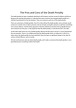 The Pros and Cons of the Death Penalty