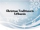 Christmas in Lithuania