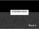 Stephen King skaidrės apie rašytoją