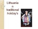 Lithuanian national holidays