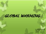 Global warming skaidrės 1