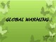 Global warming skaidrės