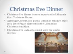 Christmas Traditions in Lithuania 3