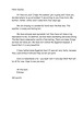 Letter to friend