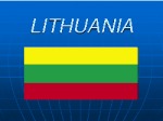 Lietuva Lithuania anglų skaidrės 1