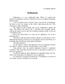 Euthanasia 1