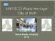 Unesco paveldas Bath city