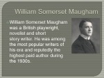 William Somerset Maugham 2