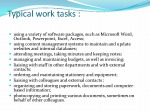 Office Administrator and work place 3