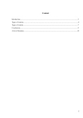 Types of tourism and tourists 2
