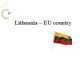 Lithuania – EU country