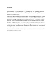 Film review The Great Gatsby 1
