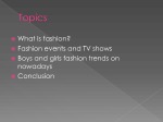 Šiuolaikinės mados Fashion trends 2