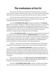 The institutions of the European Union