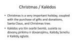 Kalėdų tradicijos Lietuvoje Christmas traditions in Lithuania 3