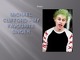 Favourite singer anglų skaidrės apie dainininką