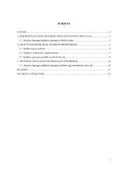 Aplinkos sauga 1