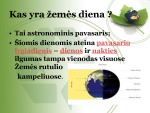 Prezentacija apie Žemės dieną 2