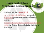 Prezentacija apie Žemės dieną 3