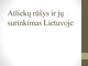 Atliekų rūšys ir jų surinkimas Lietuvoje