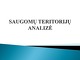 Saugomų teritorijų analizės pristatymas