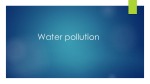 Water pollution project 1