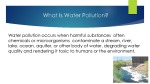 Water pollution project 2