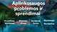 Aplinkosaugos problemos ir jų sprendimai