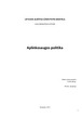 Aplinkosaugos politika