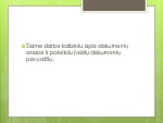 Dokumentų valdymas namų darbai 2