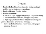 Pensijų fondai ir pensijų fondų pakopos 2