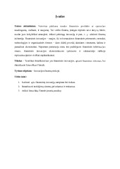 Inovacijos finansų rinkoje 3