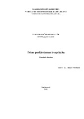 Pelno paskirstymas 1