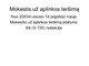 Mokestis už aplinkos teršimą skaidrės