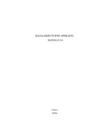 Ilgalaikio turto apskaita Turto rūšys 1