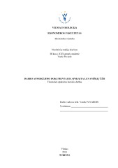Darbo užmokesčio apskaita ir dokumentai 1