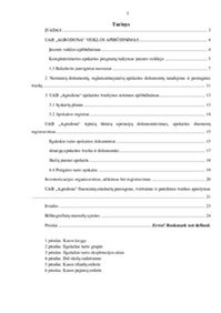Apskaitos pagrindų praktikos ataskaita UAB „Agrodona“ veikla 2
